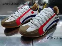 dsquared2 chaussures taille 38-45 soldes sport blanc brun rouge